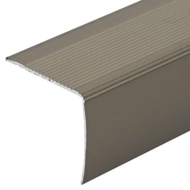 vidaXL Προστατευτικά ακμών σκάλας 30 pcs Μπρονζέ 67 x 3 x 2 εκ.