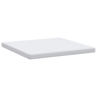 vidaXL Στρώμα Μέτριο 180x200cm Λευκό 1 τεμ. - Διπλό