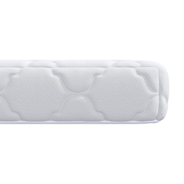 vidaXL Στρώμα Λευκό 60x120cm Ζακάρ ύφασμα 1 τεμ. - Μονό