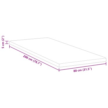 vidaXL Κουβέρτα Καρύδας Λευκό 80 x 200 cm Ζακάρ ύφασμα