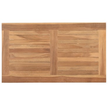 vidaXL Τραπεζάκι σαλονιού Καφέ 70x40x45cm Στερεό Ξύλο Τίκ 1 τεμ.