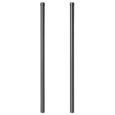 vidaXL Στύλος Περιφράξεων 2 τμχ. Γκρι 3,2x3,2x120cm