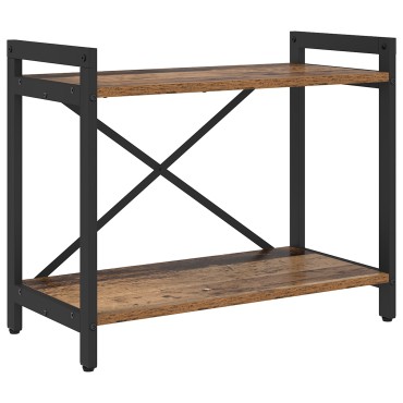 vidaXL Ράφι Βιβλίων 60x30x50cm Επεξεργασμένο Ξύλο Παλαιό ξύλο 1 τεμ.