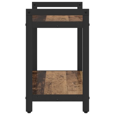 vidaXL Ράφι Βιβλίων 60x30x50cm Επεξεργασμένο Ξύλο Παλαιό ξύλο 1 τεμ.