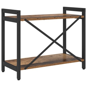 vidaXL Ράφι Βιβλίων 60x30x50cm Επεξεργασμένο Ξύλο Παλαιό ξύλο 1 τεμ.