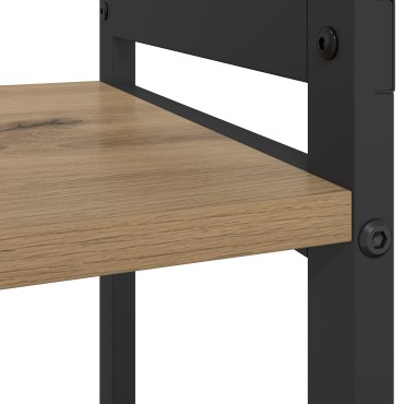 vidaXL Ράφι Βιβλίων 60x30x50cm Επεξεργασμένο Ξύλο Artisan Oak 1 τεμ.