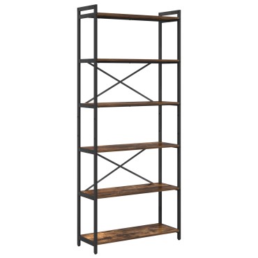 vidaXL Ράφι Βιβλίων 80x30x189,5cm Επεξεργασμένο Ξύλο 1 τεμ.