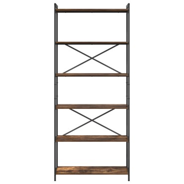 vidaXL Ράφι Βιβλίων 80x30x189,5cm Επεξεργασμένο Ξύλο 1 τεμ.