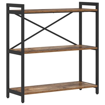 vidaXL Ράφι Βιβλίων 80x30x85cm Επεξεργασμένο Ξύλο Παλαιό ξύλο 1 τεμ.