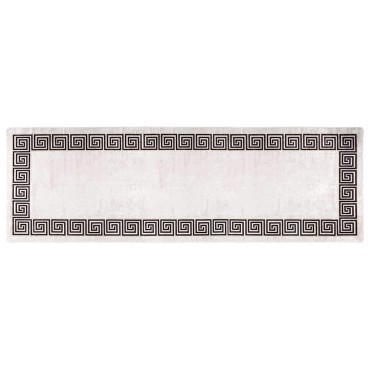 vidaXL Χαλί Πλενόμενο Ανοιχτό Μπεζ 80x300cm