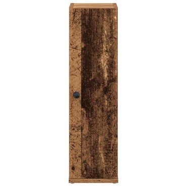 vidaXL Ντουλάπι μπάνιου με θήκη για ρολά 20,5x22x72cm