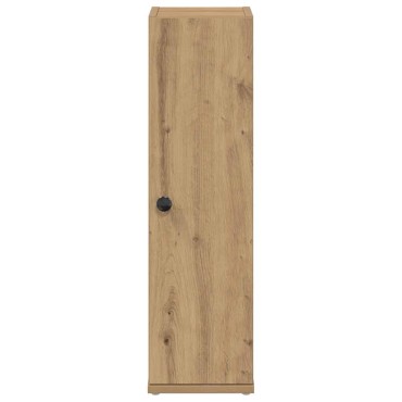 vidaXL Ντουλάπι μπάνιου με θήκη για ρολό Αρτισιανή Δρυς 20,5x22x72cm
