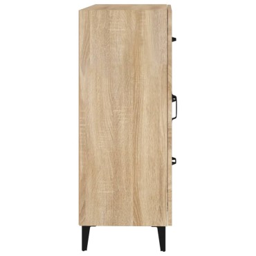 vidaXL Ντουλάπι Sonoma Δρυς 69,5x34x90cm από Επεξεργασμένο Ξύλο 1 τεμ.