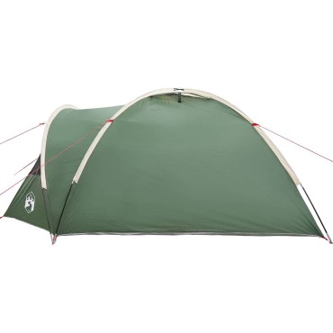 vidaXL Θόλος Τέντα 4 άτομο 308 x 268 x 130 εκ. Πράσινο ταφτάς