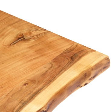 vidaXL Επιφάνεια Τραπεζιού 100x(50-60)x2,5cm Μασίφ Ξύλο Ακακίας 1 τεμ.