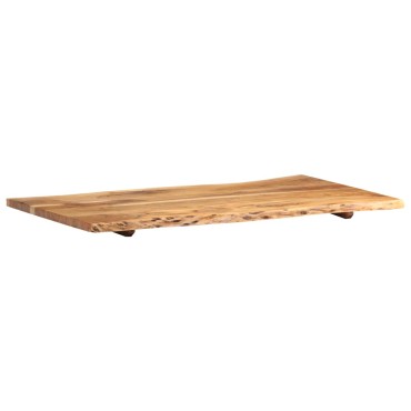 vidaXL Επιφάνεια Τραπεζιού 100x(50-60)x2,5cm Μασίφ Ξύλο Ακακίας 1 τεμ.