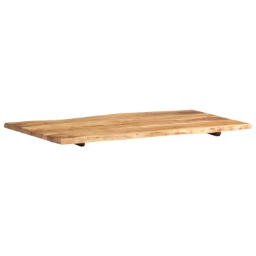 vidaXL Επιφάνεια Τραπεζιού 100x(50-60)x2,5cm Μασίφ Ξύλο Ακακίας 1 τεμ.