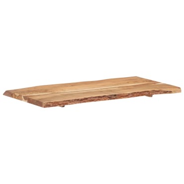 vidaXL Επιφάνεια Τραπεζιού 118x(50-60)x3,8cm Μασίφ Ξύλο Ακακίας 1 τεμ.