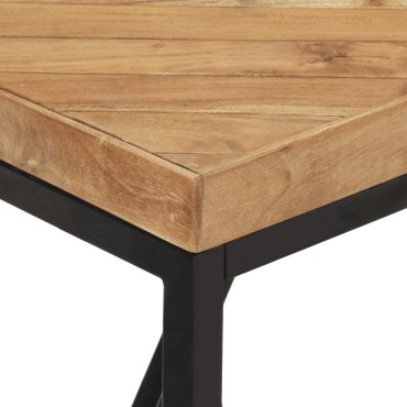 vidaXL Τραπεζαρία 120x60x76cm από Μασίφ Ξύλο Ακακίας/Ξύλο Μάνγκο 1 τεμ.