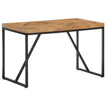 vidaXL Τραπεζαρία 120x60x76cm από Μασίφ Ξύλο Ακακίας/Ξύλο Μάνγκο 1 τεμ.