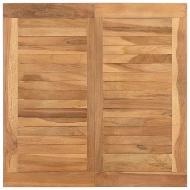 vidaXL Τραπεζάκι σαλονιού Καφέ 60x60x36cm Στερεό Ξύλο Τίκ 1 τεμ.
