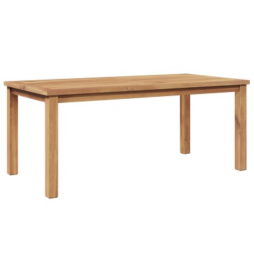 vidaXL Τραπεζάκι σαλονιού Καφέ 110x55x45cm Στερεό Ξύλο Τίκ 1 τεμ.