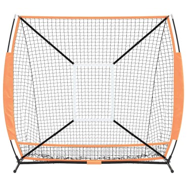 vidaXL Δίχτυ προπόνησης μπέιζμπολ 180 x 89,5 x 152,5 εκ.