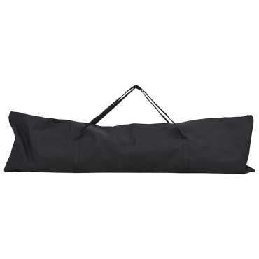 vidaXL Δίχτυ προπόνησης μπέιζμπολ Μαύρο 214,5 x 89,5 x 181 εκ.