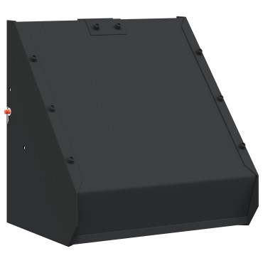 vidaXL Στόχος-παγίδα σφαιριδίων Μαύρο 31 x 23 x 31,5 εκ Ατσάλι
