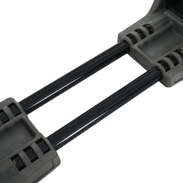 vidaXL Βάση στήριξης όπλου Γκρι 46 x 14 x 19,5 εκ. Πλαστικό