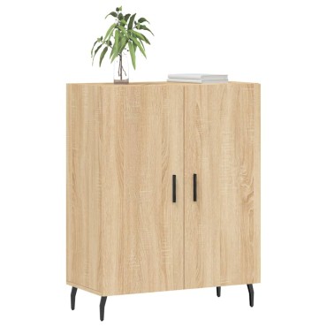 vidaXL Ντουλάπι Sonoma Δρυς 69,5x34x90cm από Επεξεργασμένο Ξύλο 1 τεμ.