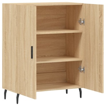 vidaXL Ντουλάπι Sonoma Δρυς 69,5x34x90cm από Επεξεργασμένο Ξύλο 1 τεμ.
