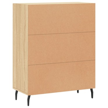 vidaXL Ντουλάπι Sonoma Δρυς 69,5x34x90cm από Επεξεργασμένο Ξύλο 1 τεμ.