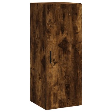 vidaXL Ντουλάπι Καπνιστή δρυς 34,5x34x180cm από Επεξεργασμένο Ξύλο 1 τεμ.