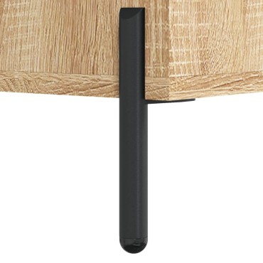 vidaXL Ντουλάπα Sonoma Δρυς 69,5x31x115cm από Επεξεργασμένο Ξύλο 1 τεμ.