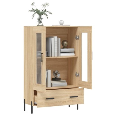 vidaXL Ντουλάπα Sonoma Δρυς 69,5x31x115cm από Επεξεργασμένο Ξύλο 1 τεμ.