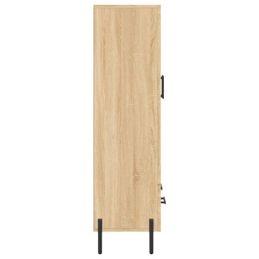 vidaXL Ντουλάπα Sonoma Δρυς 69,5x31x115cm από Επεξεργασμένο Ξύλο 1 τεμ.