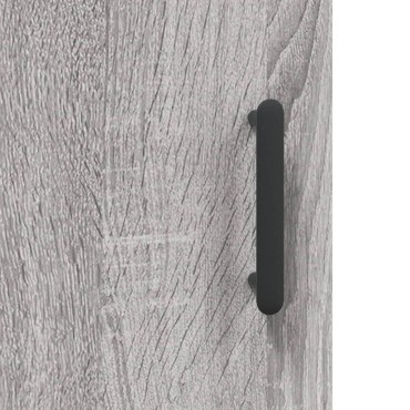 vidaXL Ντουλάπι Γκρι Sonoma 69,5x34x90cm από Επεξεργασμένο Ξύλο 1 τεμ.