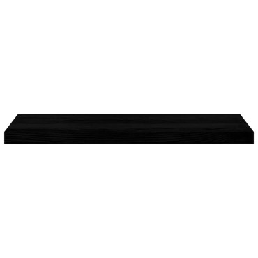 vidaXL Πατάκια Σκάλας 4 τεμ. Καφέ-Μαύρο 80x25x2 cm Ξύλο Δρυός