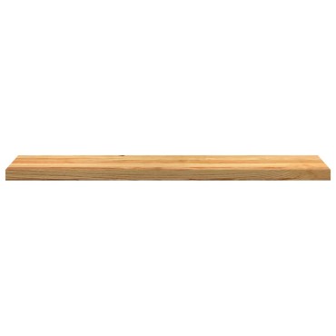 vidaXL Πατάκια Σκάλας 2 τεμ. Ανοιχτό Καφέ 120x30x2 cm Ξύλο Δρυός