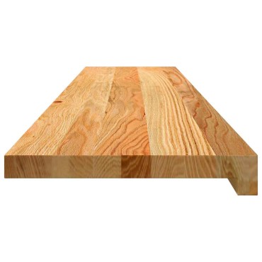 vidaXL Περβάζια παραθύρων 2 τεμ. Αν. Καφέ 120x30x2εκ. Μασίφ Ξύλο Δρυός
