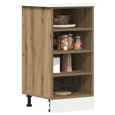 vidaXL Ντουλάπι "Riga" από Τεχνητό Δρυ 40x44,5x81,5cm από Τεχνητό Ξύλο 1 τεμ.