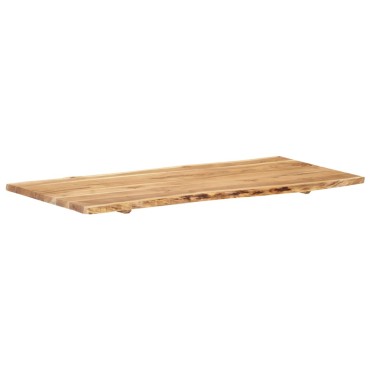 vidaXL Επιφάνεια Τραπεζιού 118x(50-60)x2,5cm Μασίφ Ξύλο Ακακίας 1 τεμ.