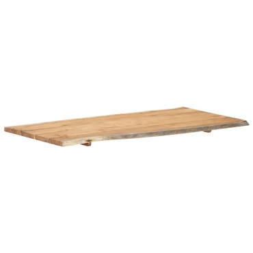 vidaXL Επιφάνεια Τραπεζιού 118x(50-60)x2,5cm Μασίφ Ξύλο Ακακίας 1 τεμ.