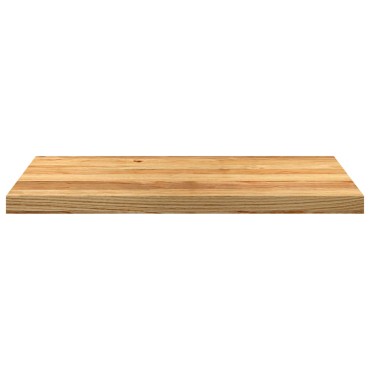 vidaXL Περβάζια παραθύρων 2 τεμ. Αν. Καφέ 80x40x2 εκ. Μασίφ Ξύλο Δρυός