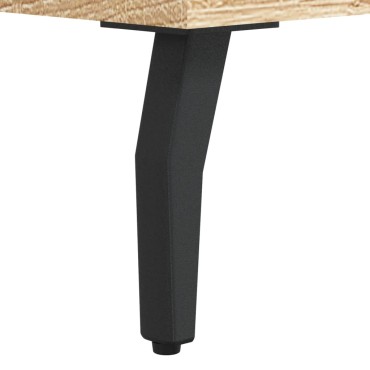 vidaXL Ντουλάπι Sonoma δρυς 69,5x34x180cm από Επεξεργασμένο Ξύλο 1 τεμ.
