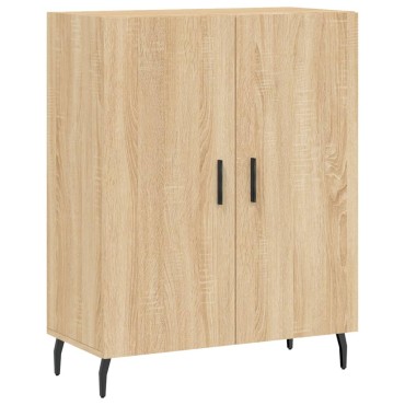 vidaXL Ντουλάπι Sonoma δρυς 69,5x34x180cm από Επεξεργασμένο Ξύλο 1 τεμ.