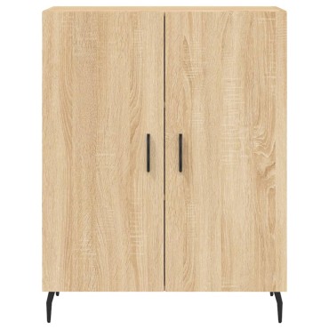 vidaXL Ντουλάπι Sonoma δρυς 69,5x34x180cm από Επεξεργασμένο Ξύλο 1 τεμ.
