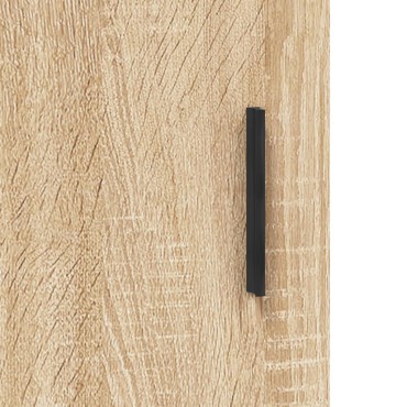 vidaXL Ντουλάπι Sonoma δρυς 69,5x34x180cm από Επεξεργασμένο Ξύλο 1 τεμ.