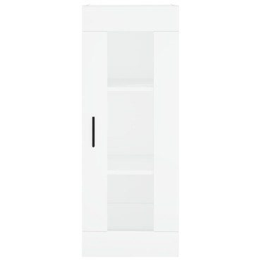 vidaXL Ντουλάπι Λευκό 34,5x34x180cm από Επεξεργασμένο Ξύλο 1 τεμ.